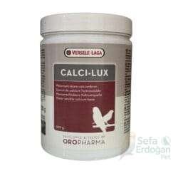 Versele Laga Calcilux, kuşlar için yüksek kaliteli beyaz suda çözünür kalsiyum takviyesi ile kalsiyum eksikliğini önler.