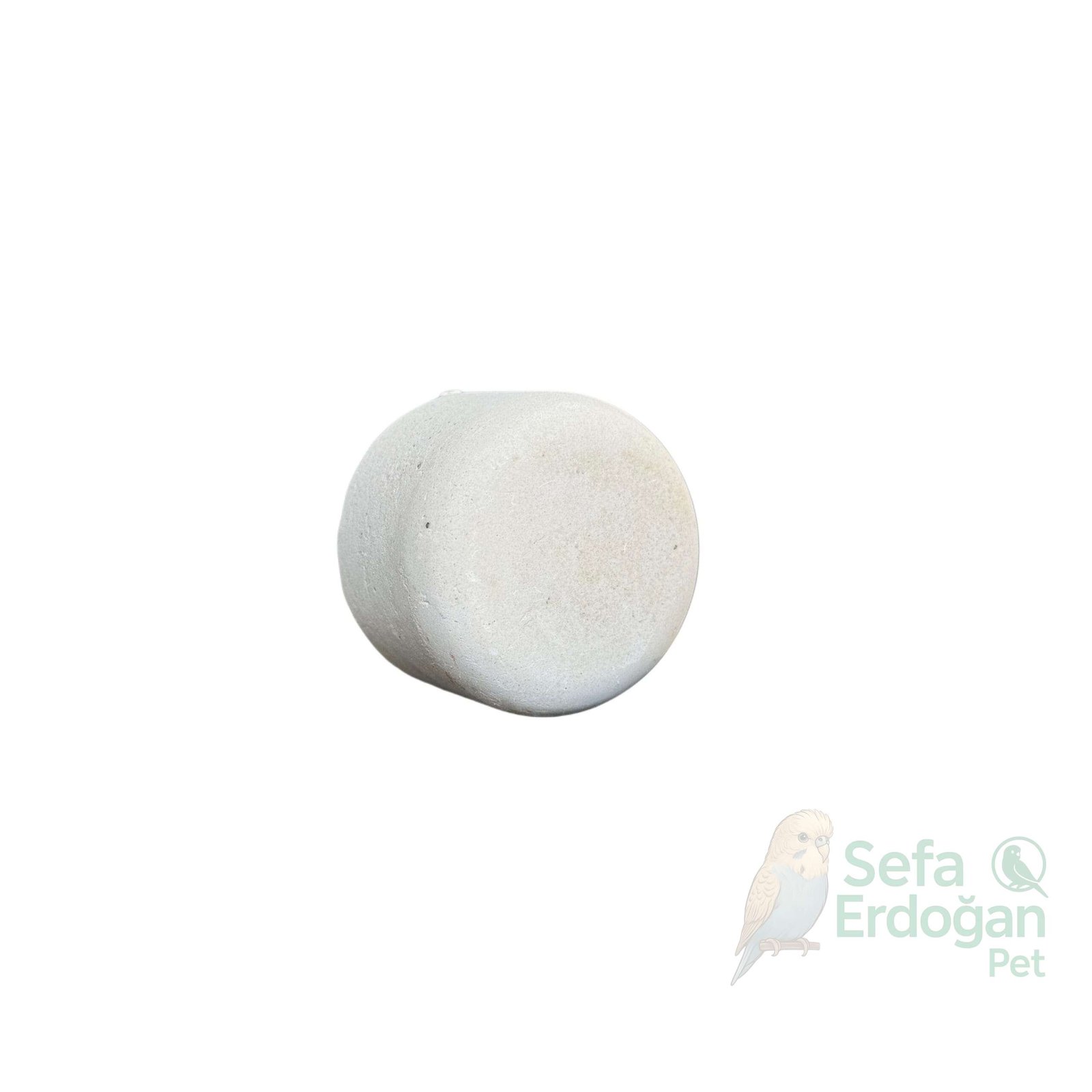 Küçük Boy Aktif Karbonlu Kalsiyum Blok, kuşlar için zengin kalsiyum kaynağı, sağlıklı gaga yapısını destekler.